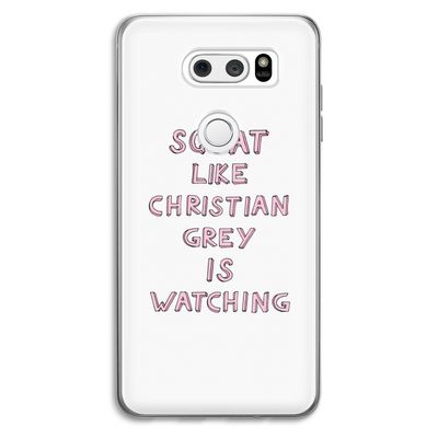 Christian Grey: LG V30 Transparant Hoesje
