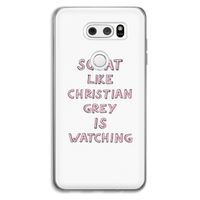 Christian Grey: LG V30 Transparant Hoesje