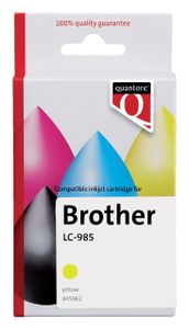 Inkcartridge quantore bro lc-985 geel