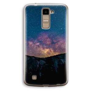 Travel to space: LG K10 (2016) Transparant Hoesje