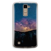 Travel to space: LG K10 (2016) Transparant Hoesje