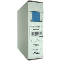 Krimpkous Polyolefin 2:1 In Trekbox Blauw 1,2 > 0,6mm 20 meter