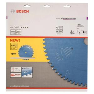 Bosch Professional Cirkelzaagblad voor Multimaterial | Expert for Multi Material | Ø 305mm Asgat 30mm 96T - 2608642529