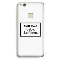 Self love: Huawei Ascend P10 Lite Transparant Hoesje - thumbnail