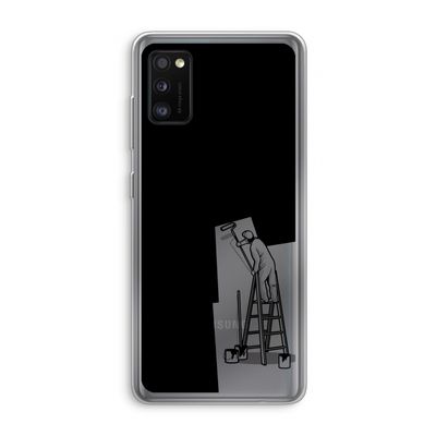 Musketon Painter: Samsung Galaxy A41 Transparant Hoesje