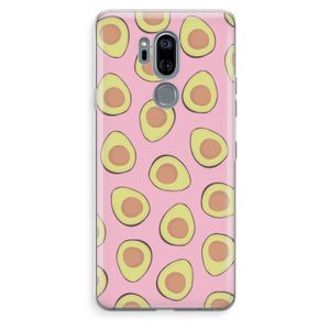 Dancing avocados: LG G7 Thinq Transparant Hoesje