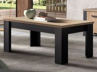 Rechthoekige salontafel PEDRI 120 cm franse eik - thumbnail