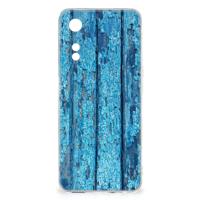OPPO A78 5G | A58 5G | Bumper Hoesje | Wood Blue