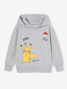 Pokemon®-sweatshirt met capuchon gemêleerd grijs