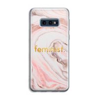 Feminist: Samsung Galaxy S10e Transparant Hoesje