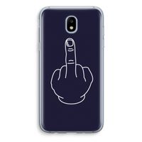 F**k U: Samsung Galaxy J5 (2017) Transparant Hoesje