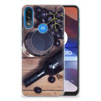 Motorola Moto E7/E7i Power | Siliconen Case | Wijn