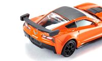 Siku Chevrolet Corvette ZR1 staal 8,1 cm oranje/zwart (1534) - thumbnail