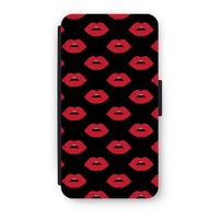 Lips: iPhone X Flip Hoesje Lips: iPhone X Flip Hoesje