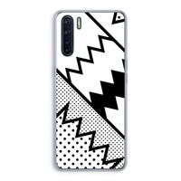 Pop Art #5: Oppo A91 Transparant Hoesje