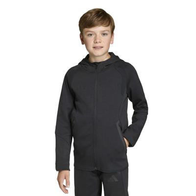 adidas Tiro Travel Sweat Vest Kids Zwart adidas Tiro Travel Sweat Vest Kids Zwart