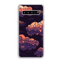 Patroon Wolken: Samsung Galaxy S10 5G Transparant Hoesje