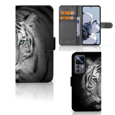 Xiaomi 12T | 12T Pro | Telefoonhoesje | Met pasjeshouder | Tijger