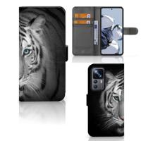 Xiaomi 12T | 12T Pro | Telefoonhoesje | Met pasjeshouder | Tijger