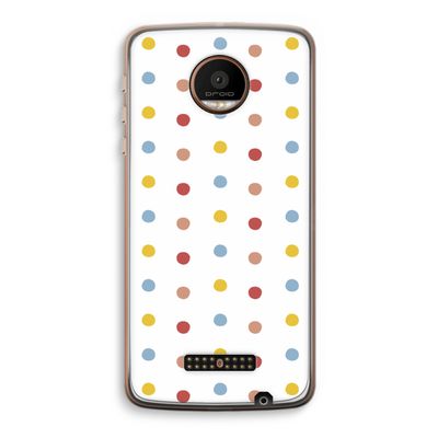 Bollen: Motorola Moto Z Force Transparant Hoesje