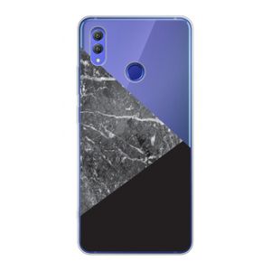 Combinatie marmer: Honor Note 10 Transparant Hoesje