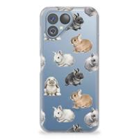TPU Hoesje voor Fairphone 5 Konijntjes TPU Hoesje voor Fairphone 5 Konijntjes