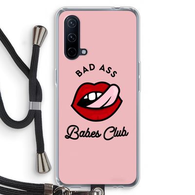 Badass Babes Club: OnePlus Nord CE 5G Transparant Hoesje met koord