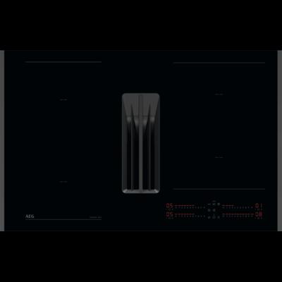 AEG Kookplaat met afzuiging - 7000 ComboHob SenseFry 80 cm NCH84C23FB