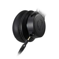 Audio-Technica ATH-M60X hoofdtelefoon/headset Hoofdtelefoons Bedraad Hoofdband Muziek Zwart - thumbnail