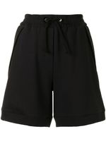 3.1 Phillip Lim short de jogging à lien de resserrage - Noir - thumbnail