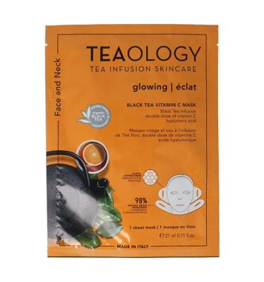 Black tea vitamine C mask