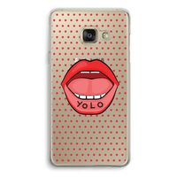 Yolo Denise: Samsung A3 (2017) Transparant Hoesje