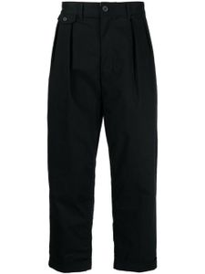 BEAMS PLUS pantalon court 2Pleats - Noir