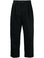 BEAMS PLUS pantalon court 2Pleats - Noir
