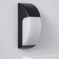 Gevelverlichting modern zwart wit met E27 fitting &apos;Talita&apos;