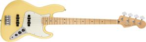 Fender PLAYER JAZZ BASS Elektrische gitaar 4 snaren Wit, Hout, Geel