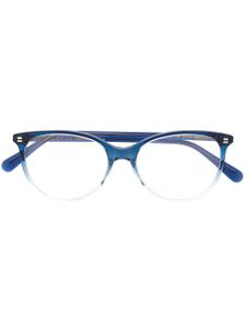 Gucci Eyewear lunettes de vue à monture papillon - Bleu