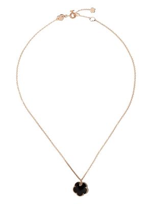 Pasquale Bruni collier Petit Joli en or rose 18ct orné d'onyx et de diamant
