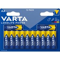 Varta Alkaline-Batterij AA | 1.5 V DC | 12 stuks | 1 stuks - VARTA-4906-12B VARTA-4906-12B - thumbnail