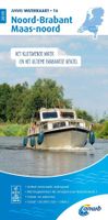 Waterkaart 16 ANWB Waterkaart Noord-Brabant, Maas-noord | ANWB Media - thumbnail