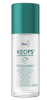 RoC Keops Roll-On Deodorant 0% Aluminium 30ml RoC Keops Roll-On Deodorant 0% Aluminium 30ml
