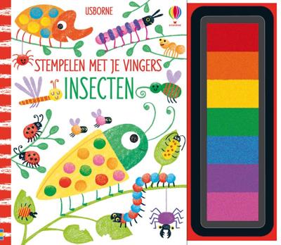 Stempelen met je vingers Insecten (Hardback)