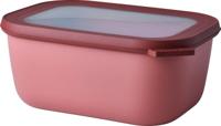 Multikom Cirqula rechthoekig vershouddoos 1500 ml - Vivid mauve - Mepal