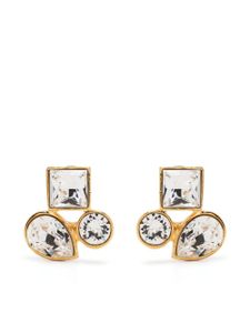 Kenneth Jay Lane boucles d'oreilles pendantes serties de cristaux