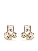 Kenneth Jay Lane boucles d'oreilles pendantes serties de cristaux Kenneth Jay Lane boucles d'oreilles pendantes serties de cristaux