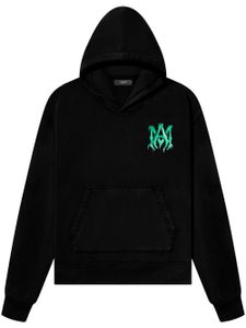 AMIRI hoodie en coton à logo brodé - Noir