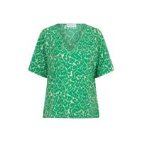 Lofty Manner - Groen | Dames | Blouse | Groen | XL | regular | Kamst mode