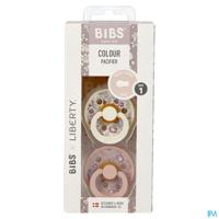Bibs 1 Fopsp. Liberty Latex Rond Duo Eloise Blush