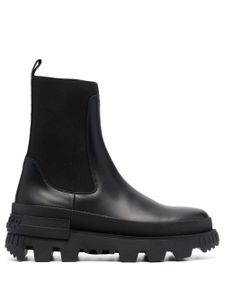 Moncler bottines chelsea Neue en cuir - Noir