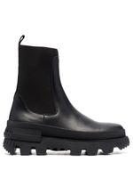 Moncler bottines chelsea Neue en cuir - Noir - thumbnail